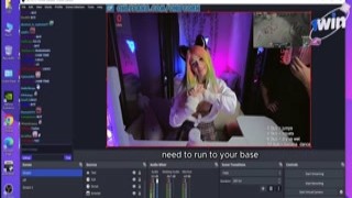 Unipcorn - Streamer Girl Got a Mouthful of Cum from the Teacher League of Legends During the Stream