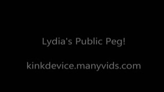 KinkDevice - Lydias Public Peg 2