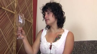 WeAreHairy - Valerie - Wine Glass