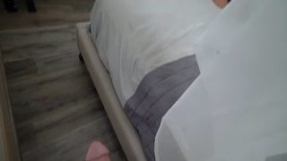 Stepmom shows stepson how to fuck a MILF